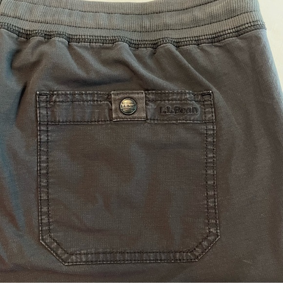 LL Bean Womans Stretch Ripstop Pull-On Alloy Grey  Adjustable Waistband size XL - Picture 9 of 11